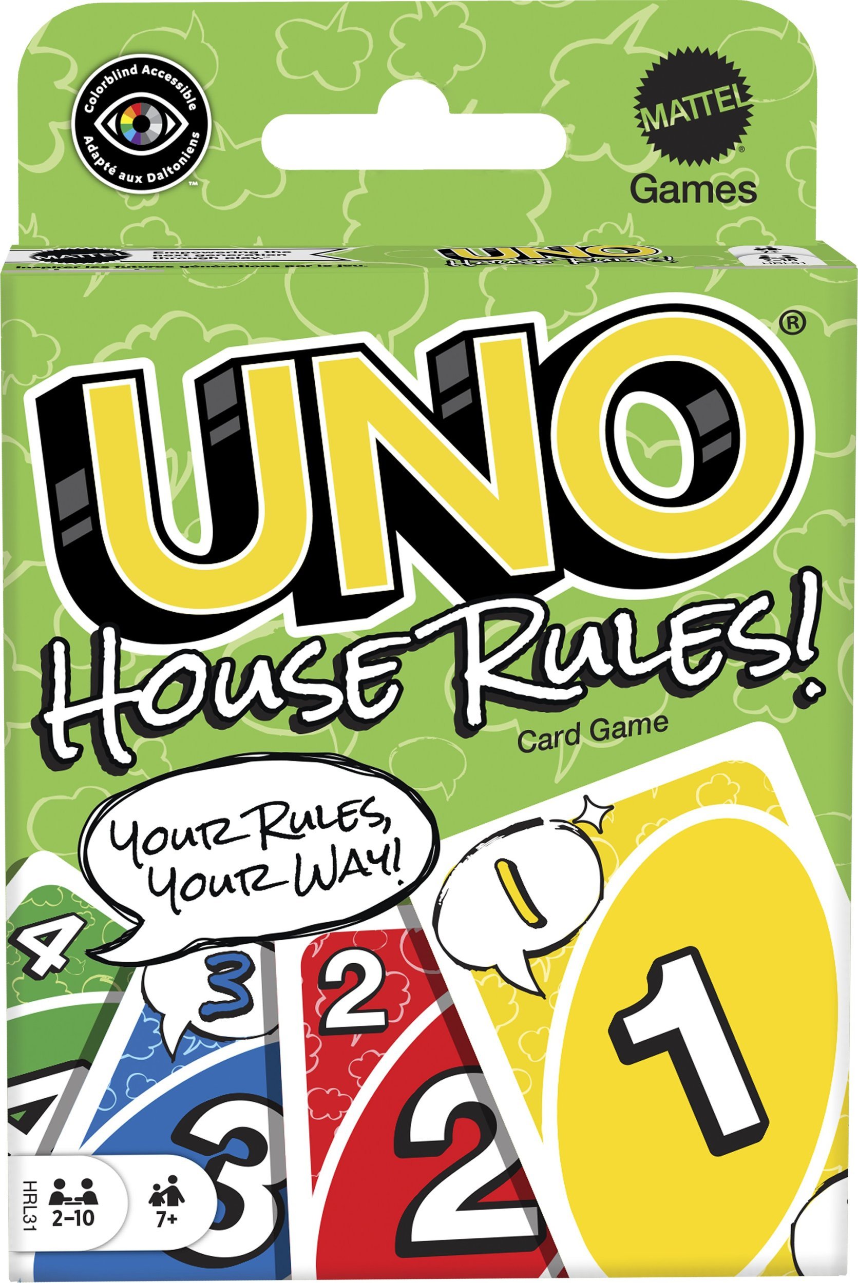 *****Gra Karty Uno House Rules HRL31