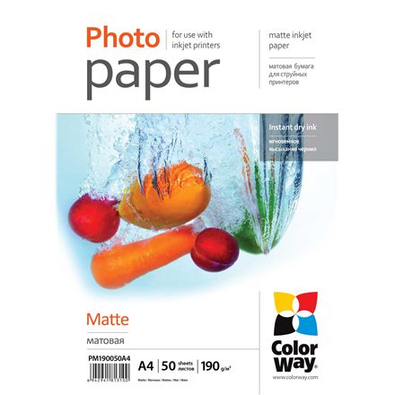 ColorWay Papier fotograficzny do drukarki A4 (PM190050A4)