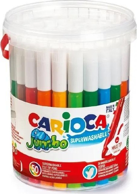 Carioca Pisaki Jumbo 50 kolorów CARIOCA