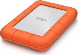 Dysk zewnętrzny HDD LaCie Rugged Mini 5TB Srebrno-pomarańczowy (STJJ5000400)