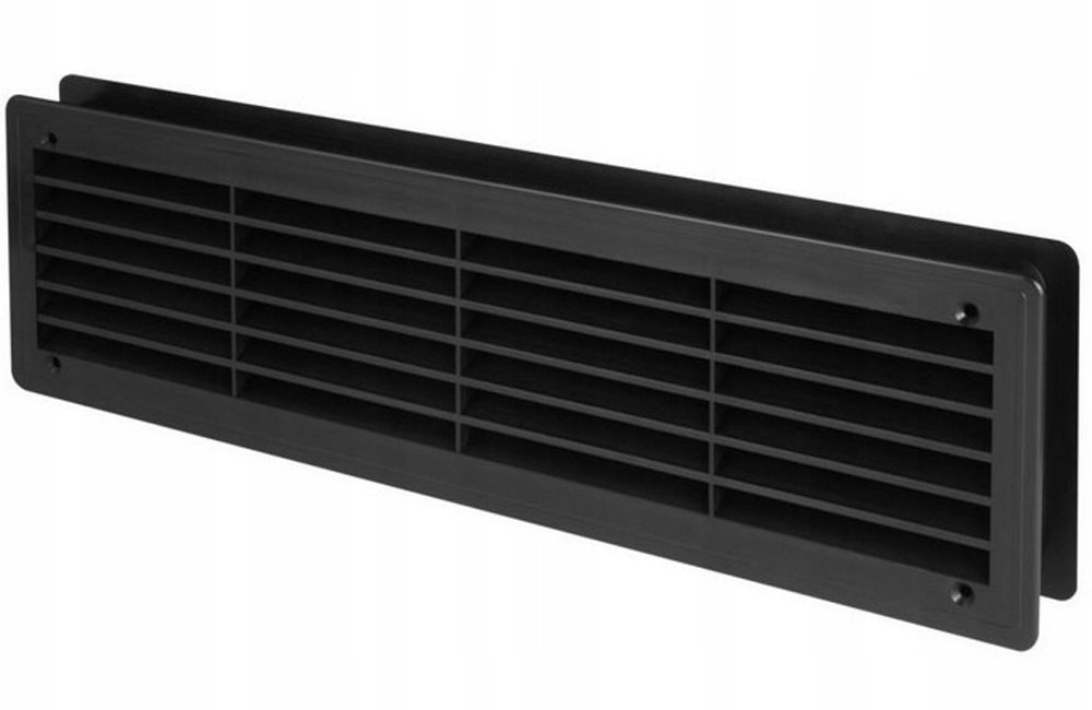 AWENTA Kratka Awenta T14 T15CZ do drzwi wewnętrznych czarna