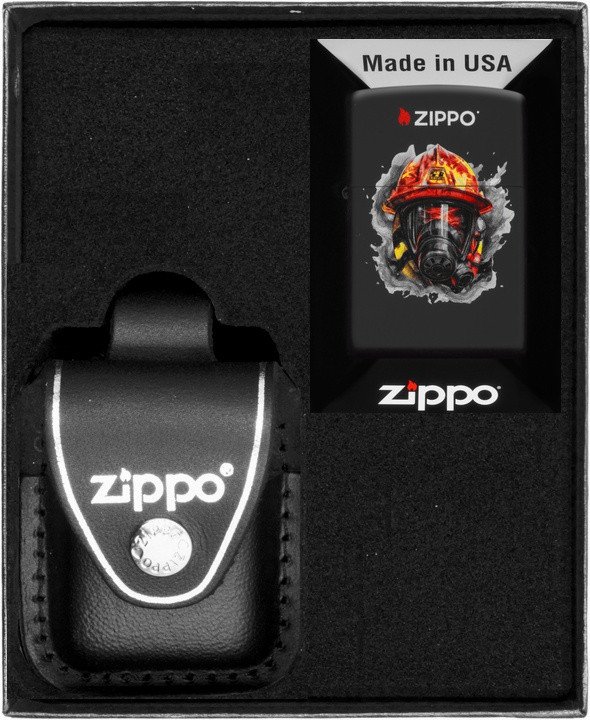 Zippo Zestaw ZIPPO Zapalniczka FIREFIGHTER DESIGN No3