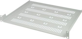 SCHROFF Stojak na sprzęt SCHROFF 19, 1 U, RAL 7035