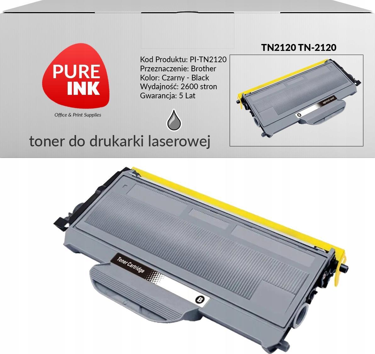 Toner Pureink Black Zamiennik TN-2120