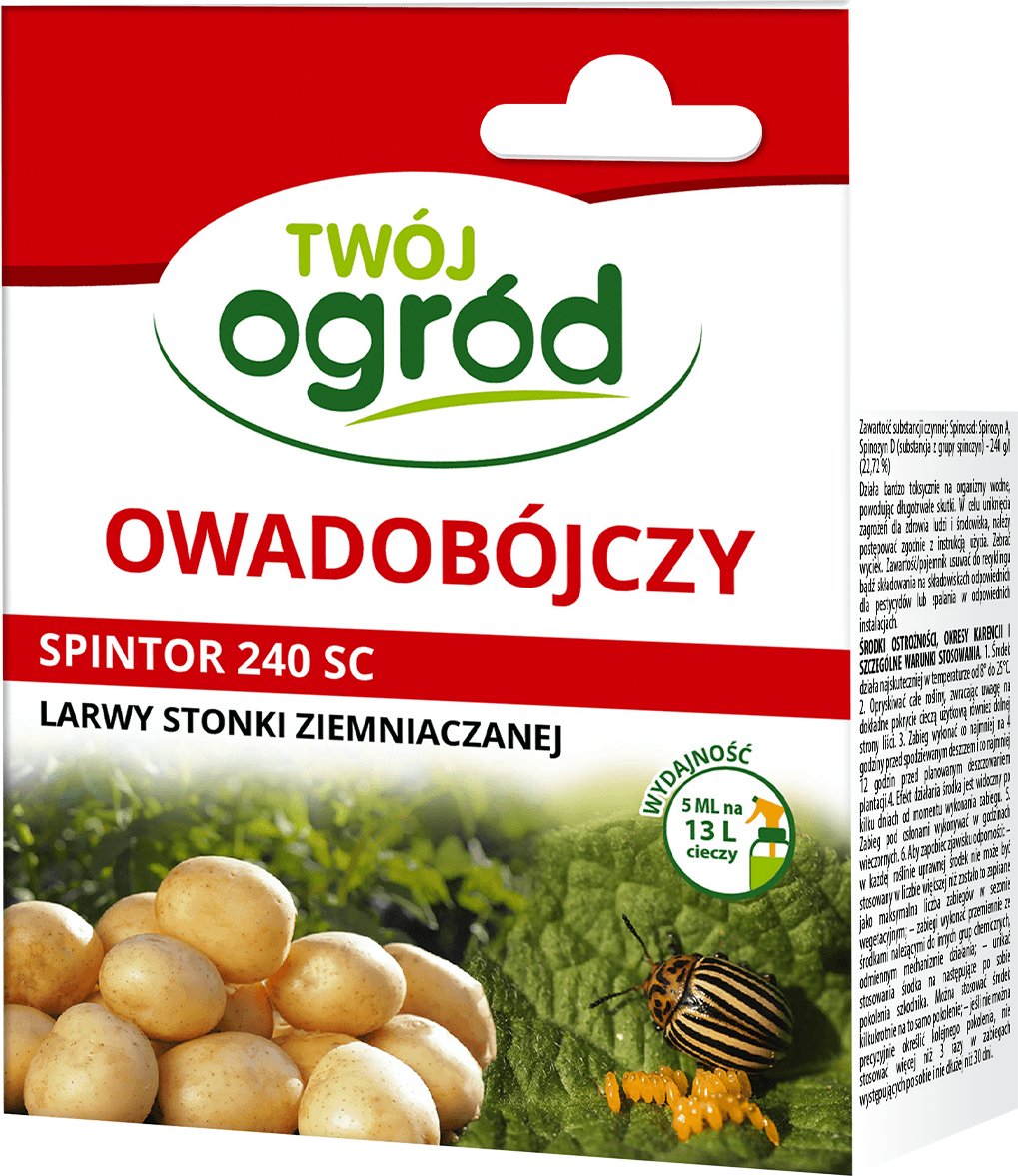 SpinTor 240 SC (spinozyn A, spinozyn D) Twój Ogród - środek owadobójczy 5ml
