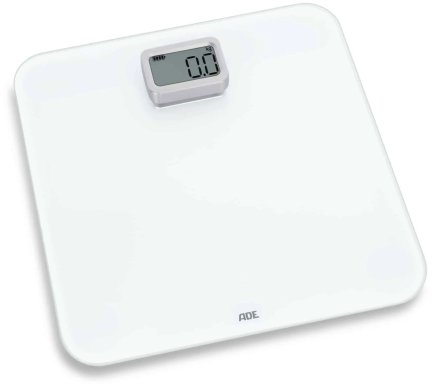 Waga łazienkowa ADE Waga łazienkowa na dynamo Kira, do 150 kg, 30 x 30 cm, biała