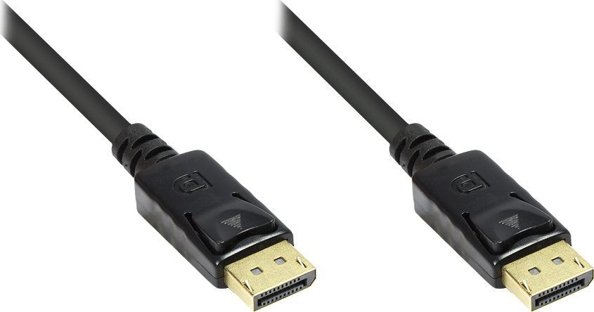 Kabel Alcasa Alcasa DisplayPort/DisplayPort, 5 m Czarny