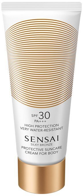 Kanebo KANEBO SENSAI SILKY BRONZE PROTECTIVE SUNCARE CREAM FOR BODY SPF 30+ 150ML