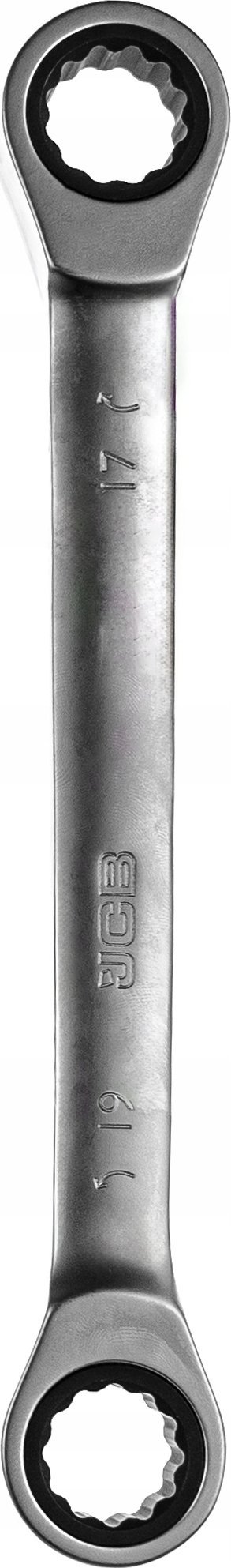 JCB Klucz oczkowy dwustronny z grzechotką 18x19mm