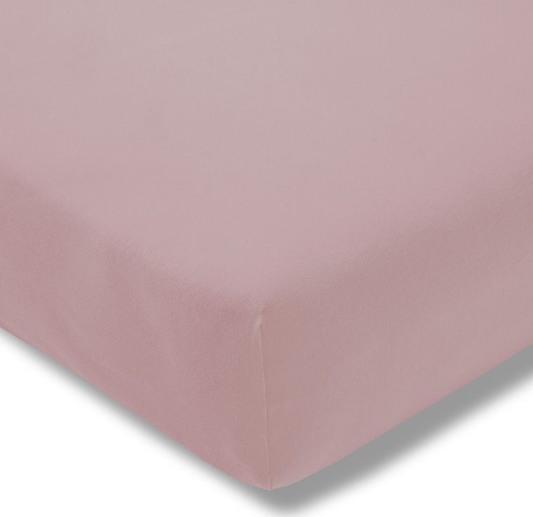 Estella Prześcieradło z gumką jersey 150x200 cm ROSA feinjersey