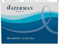 Waterman Naboje do piĂłr dĹ‚ugie niebieskie