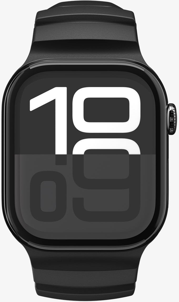 Pasek Spigen WBS2 Band Apple Watch 8 / 9 / 10 / 11 / Se / Ultra (44 / 45 / 46 / 49 Mm) Black