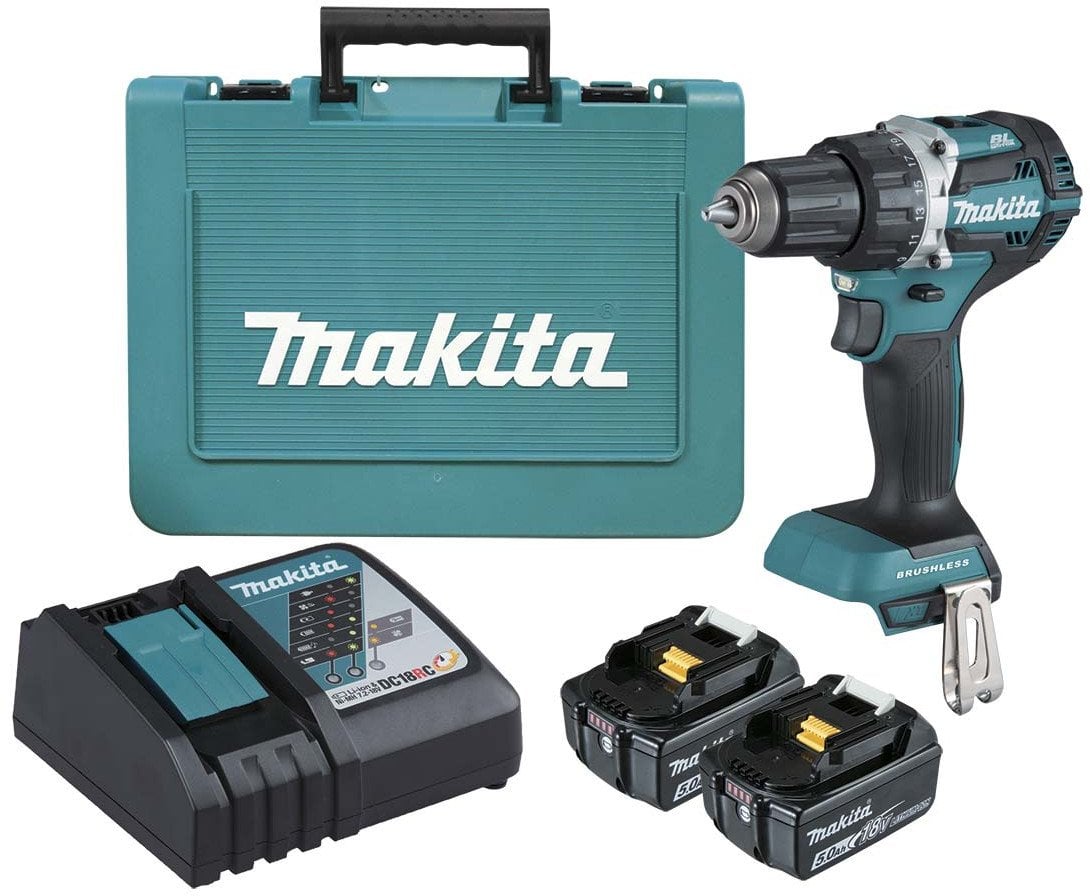 Wiertarko-wkrętarka Makita DDF484RTE 18 V 2 x akumulator 5 Ah