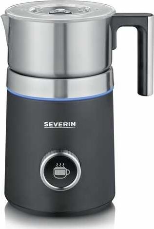 Spieniacz do mleka Severin Czarno-stalowy (SM 3587)