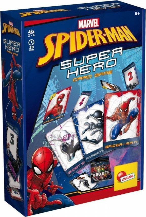 Lisciani LISCIANI SPIDERMAN CARDS GAMES