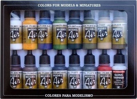 Vallejo Model Air - Building Set 16x 17 mm