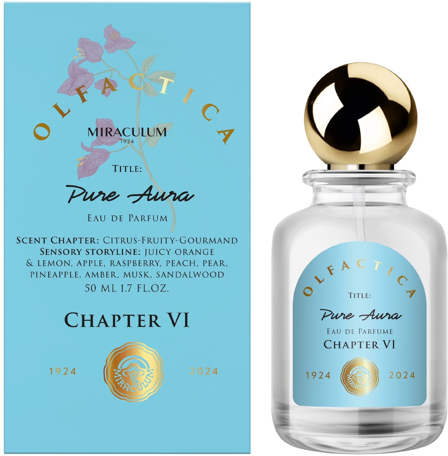 MIRACULUM Olfactica Woda perfumowana dla kobiet Pure Aura - Chapter VI 50 ml