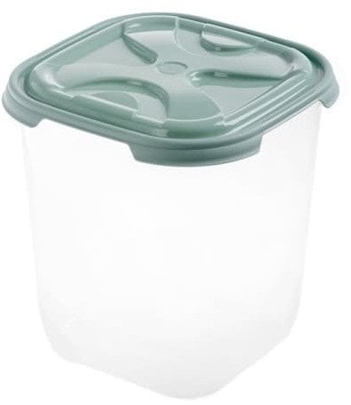 FOOD CONTAINER SQUARE NORDIC GREEN 4.65L