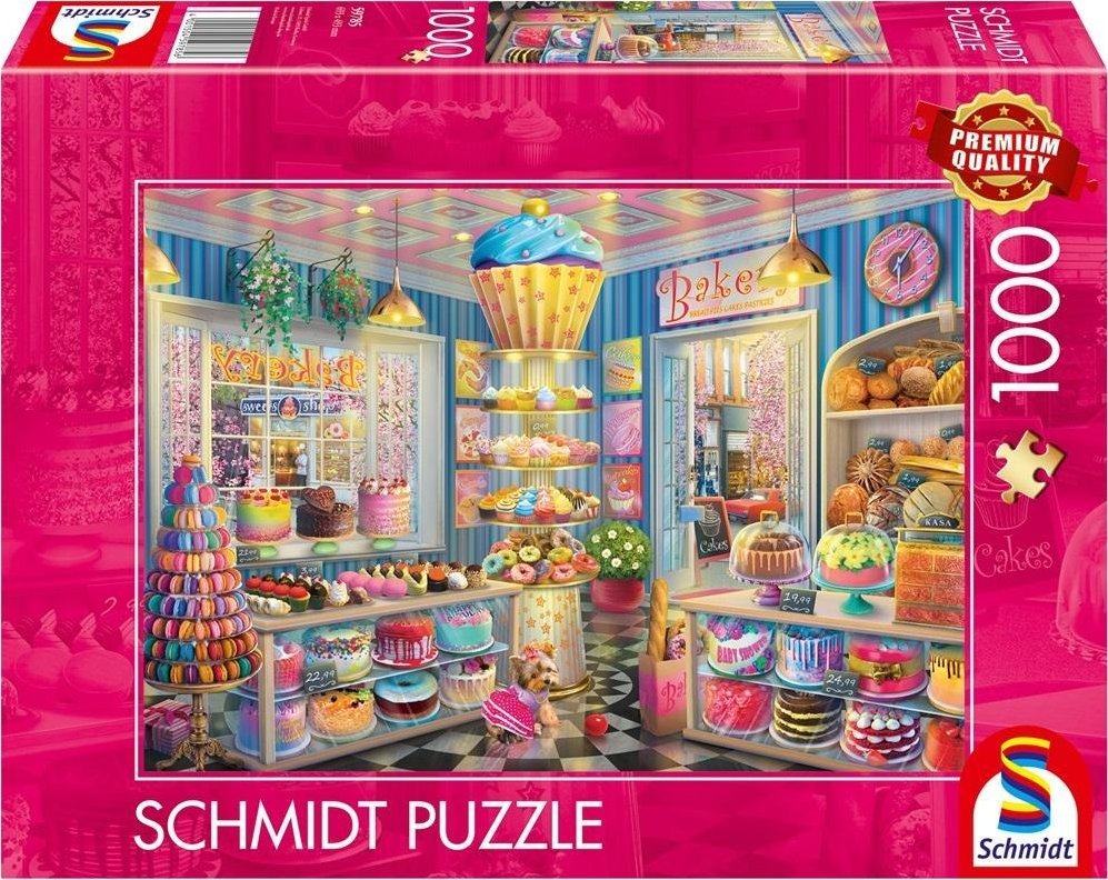 Puzzle PQ 1000 Kolorowa cukiernia G3