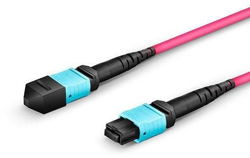 Lanview LVO230410-MTP-2XS kabel InfiniBand / światłowodowy 10 m MPO/UPC Fioletowy