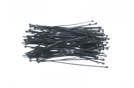 Topex Opaski zaciskowe 4,8 x 300mm 75szt. czarne (44E980)