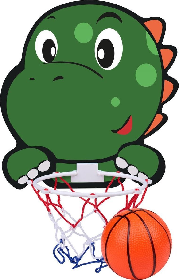 TABLICA DO KOSZYKÓWKI 40x30CM Z PIŁKĄ DINO