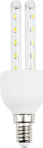 Aigostar Żarówka LED W Kształcie U 2U E14 8W - ciepła Żarówka LED W Kształcie U 2U E14 8W