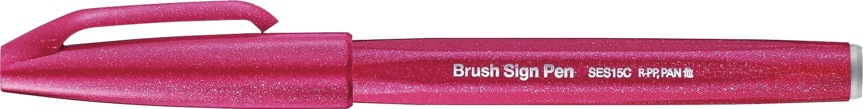 Pentel Pisak pędzelkowy Pentel Brush Sign Pen SES15C burg