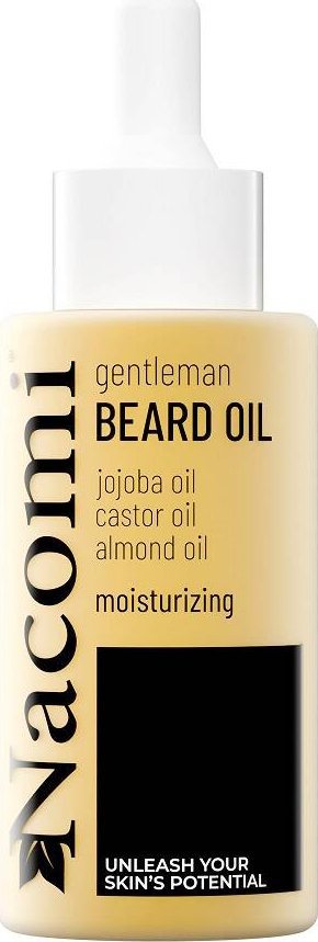 Nacomi Gentleman nawilżający olejek do brody i zarostu 40ml