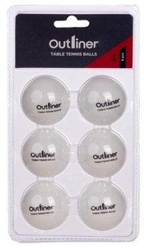 TABLE TENNIS BAL W392PP-3 6PCS OUTLINER
