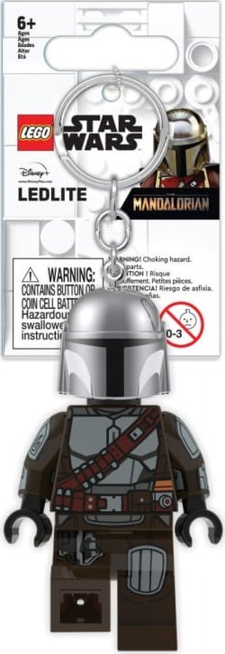 Breloczek LEGO Star Wars KE187 Brelok do kluczy z latarką The Mandalorian Season 2