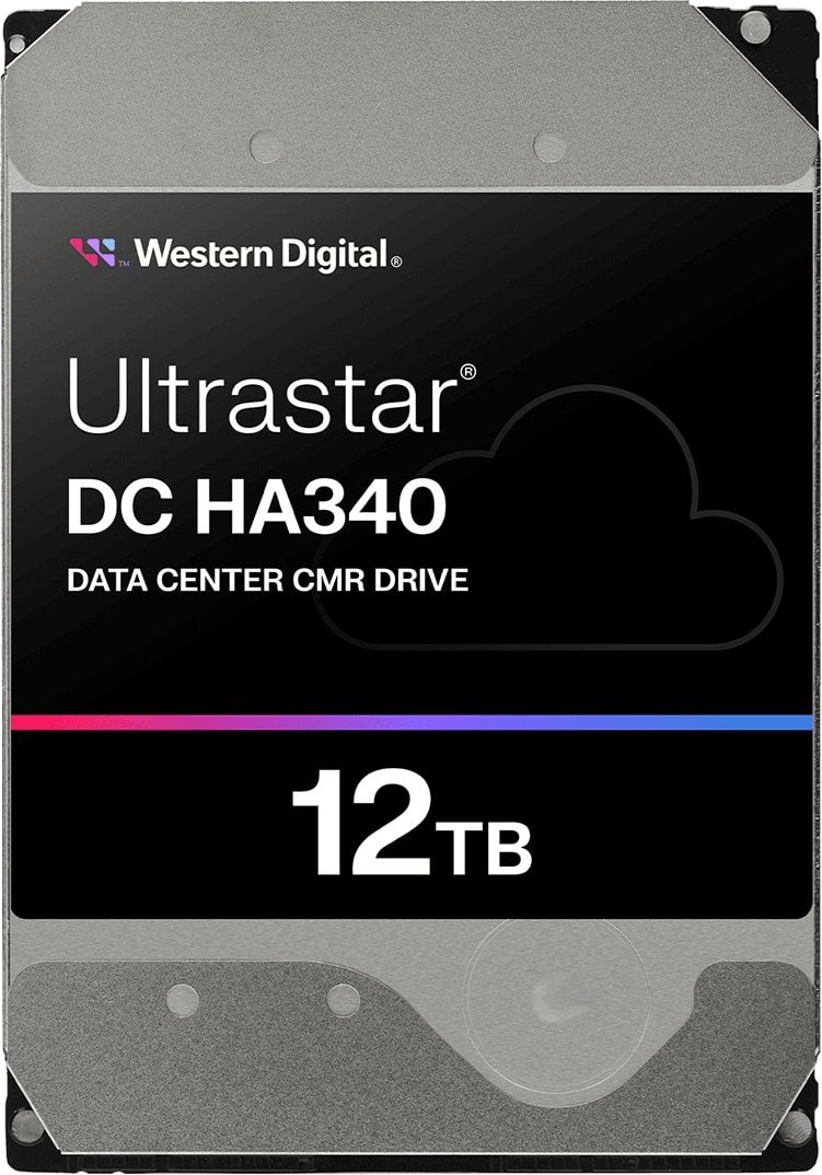 Dysk WD Ultrastar DC HA340 WUS721212BLE6L4 - Dysk twardy - Centrum danych - 12 TB - wewnętrzny - 3.5...