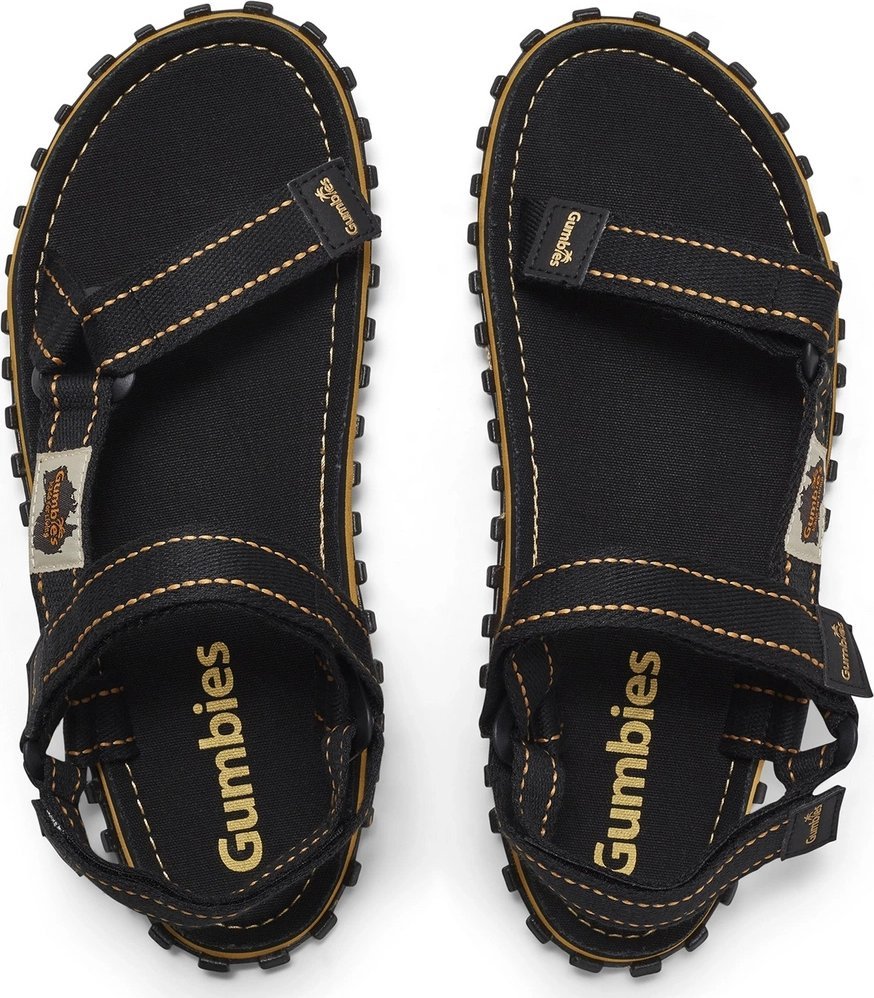 Gumbies Gumbies męskie sandały TRACKER SANDALS UNISEX BLACK 49