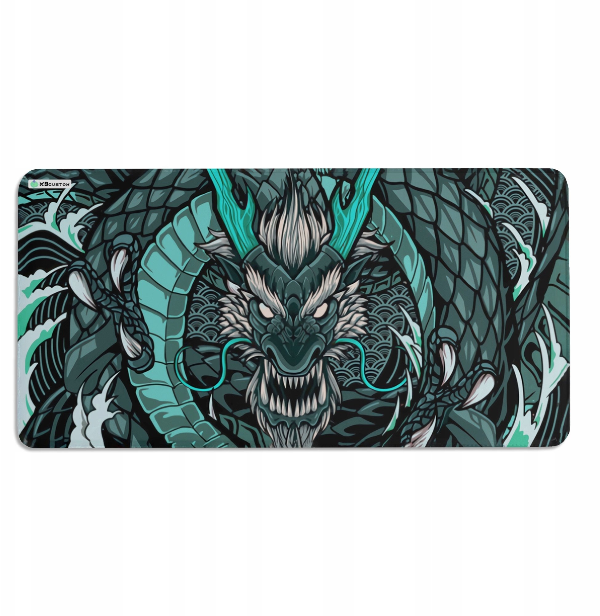 Podkładka KBcustom DUŻA PODKŁADKA MATA POD MYSZKĘ MYSZ 120x60cm XXXL KBcustom Biurko Dragon 49