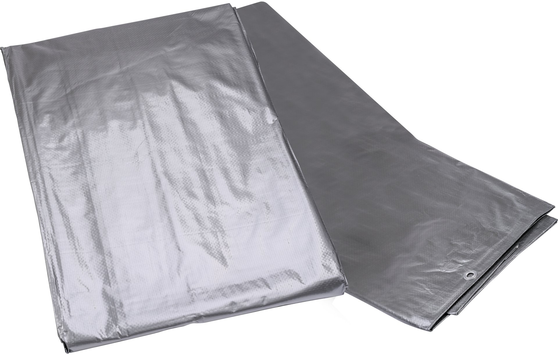 Jufisto Plandeka 10x15 m 120 g srebrna wodoodporna mocna