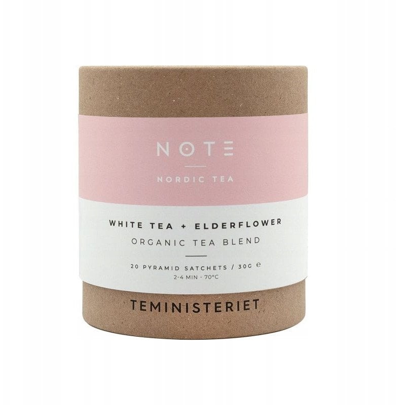 Teministeriet Herbata Note White Tea Elderflower 20 torebek