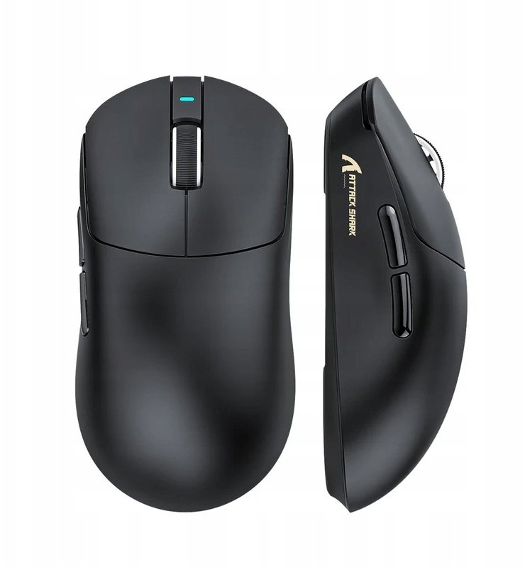Mysz Attack Shark Mysz bezprzewodowa optyczna gamingowa Attack Shark X8 Ultimate czarna 8K