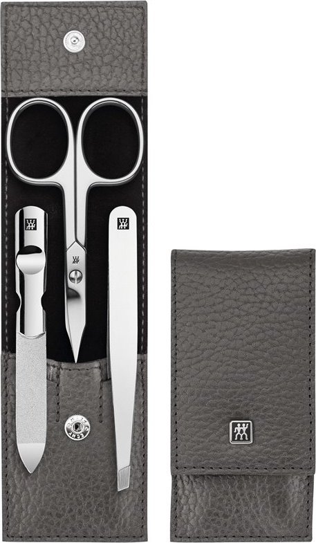 Zwilling Zestaw podróżny Zwilling Classic Inox skórzane etui, 3 elementy