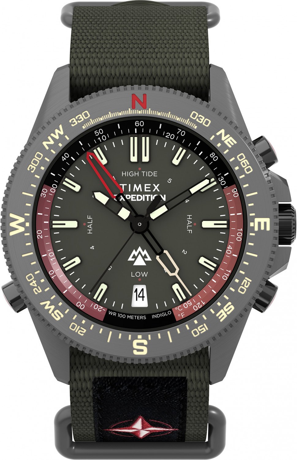Zegarek Timex Zegarek męski Timex TW2W91100 zielony