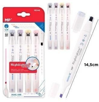 Maped Zakreślacz z pieczątką 4 kolory Mix (8435721033853)