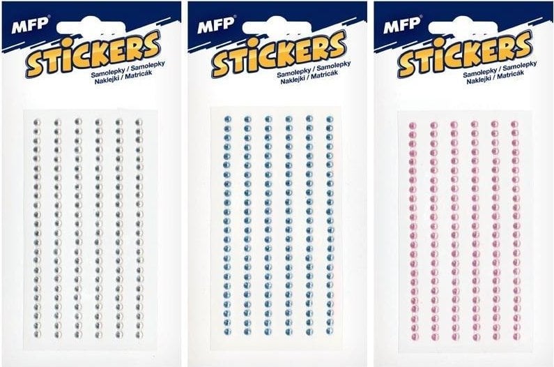 MFP paper naklejki kamyki 3mm mix kolorów 1102 1032381