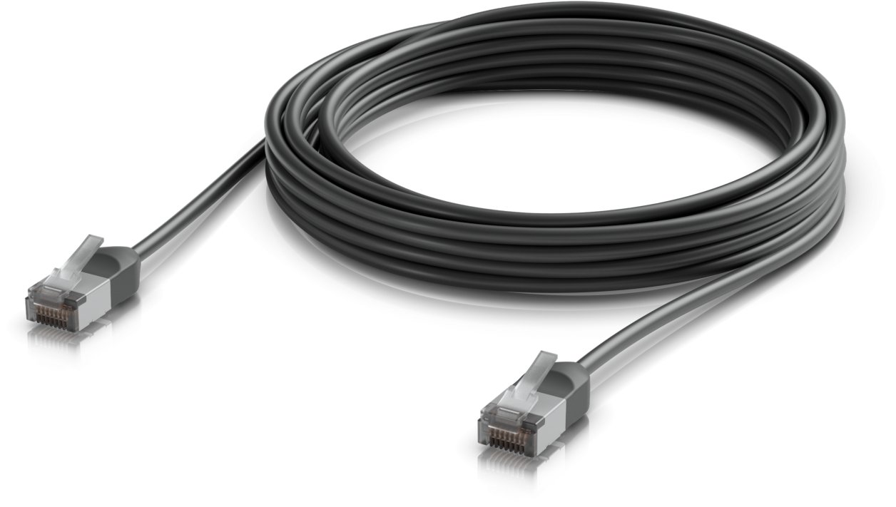   Ubiquiti Ubiquiti UACC-Cable-Patch-Outdoor-C6A-5M-BK kabel sieciowy Czarny Cat6a F/UTP (FTP)