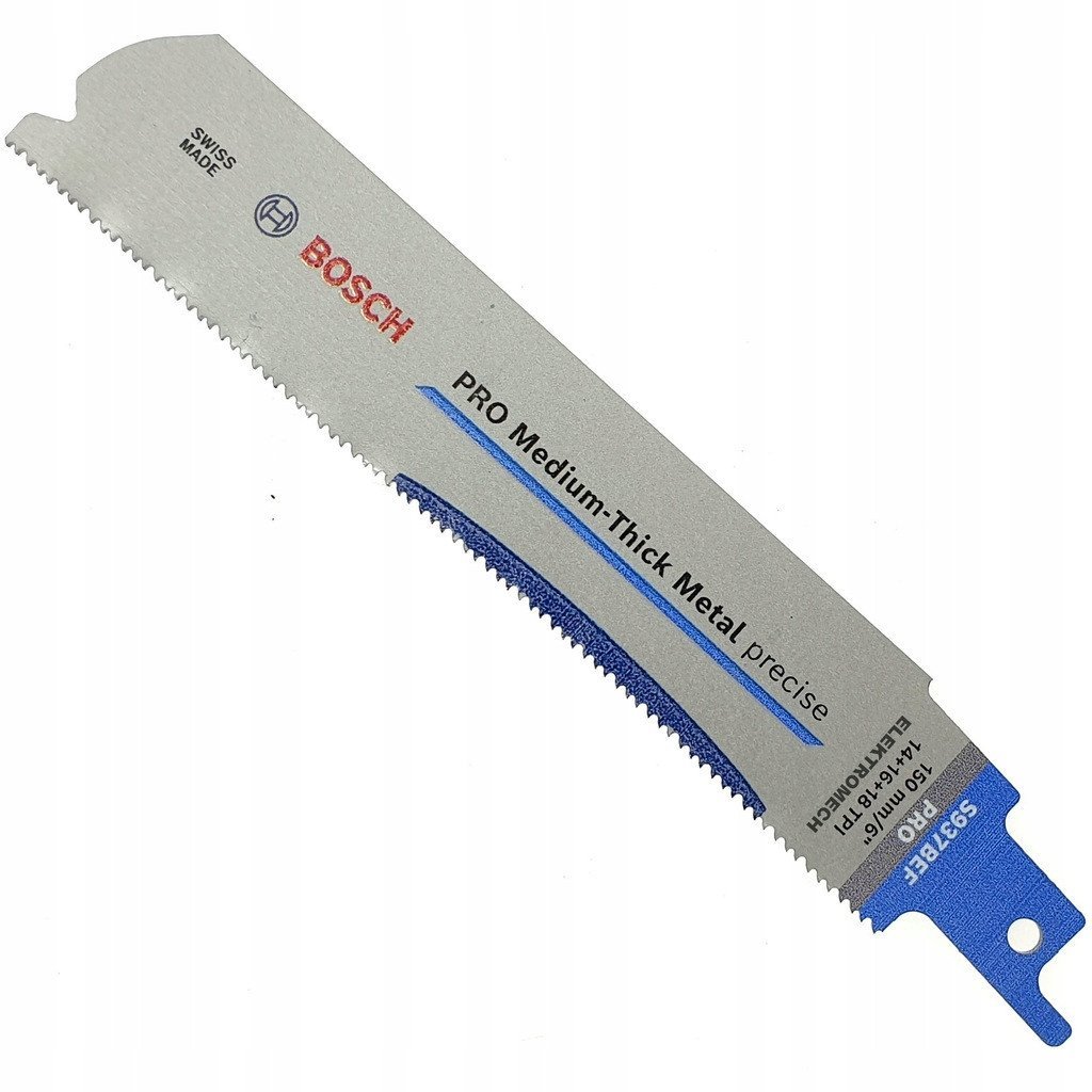 Bosch BOSCH BRZESZCZOT DO PIŁY SZABLASTEJ PRO MEDIUM-THICK METAL PRECISE S937BEF 1,1 x 25 x 150mm /2...