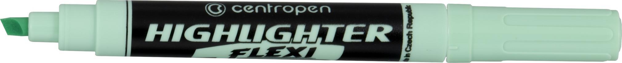 Centropen Centropen, zakreślacz 8542, zielony, 10szt, 1-5mm, z super elastyczną końcówką, cena za 1 ...