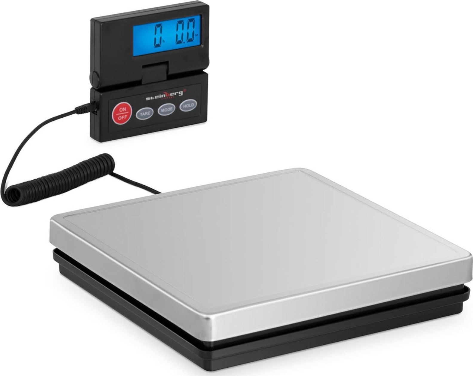 Steinberg Waga platformowa pocztowa do 50 kg / 10g LCD Waga platformowa pocztowa do 50 kg / 10g LCD