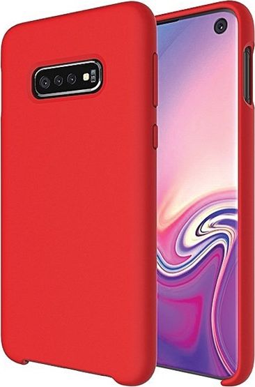 Zdjęcia - Etui  Silicone Samsung S10 Lite G770 /A91 czerwony/red