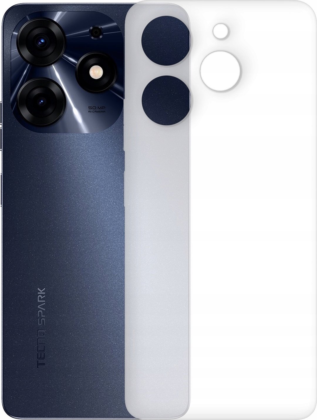 Hello Case Etui do TECNO SPARK 10 PRO gumowe obudowa Case Silikon Slim Pokrowiec Cover