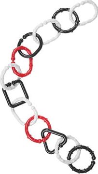 Tullo Ogniwa do łączenia czarno białe 12szt. 0m+ Tullo