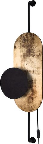 Kinkiet Nowodvorski Kinkiet do jadalni złoty Nowodvorski WHEEL LUX I 8430