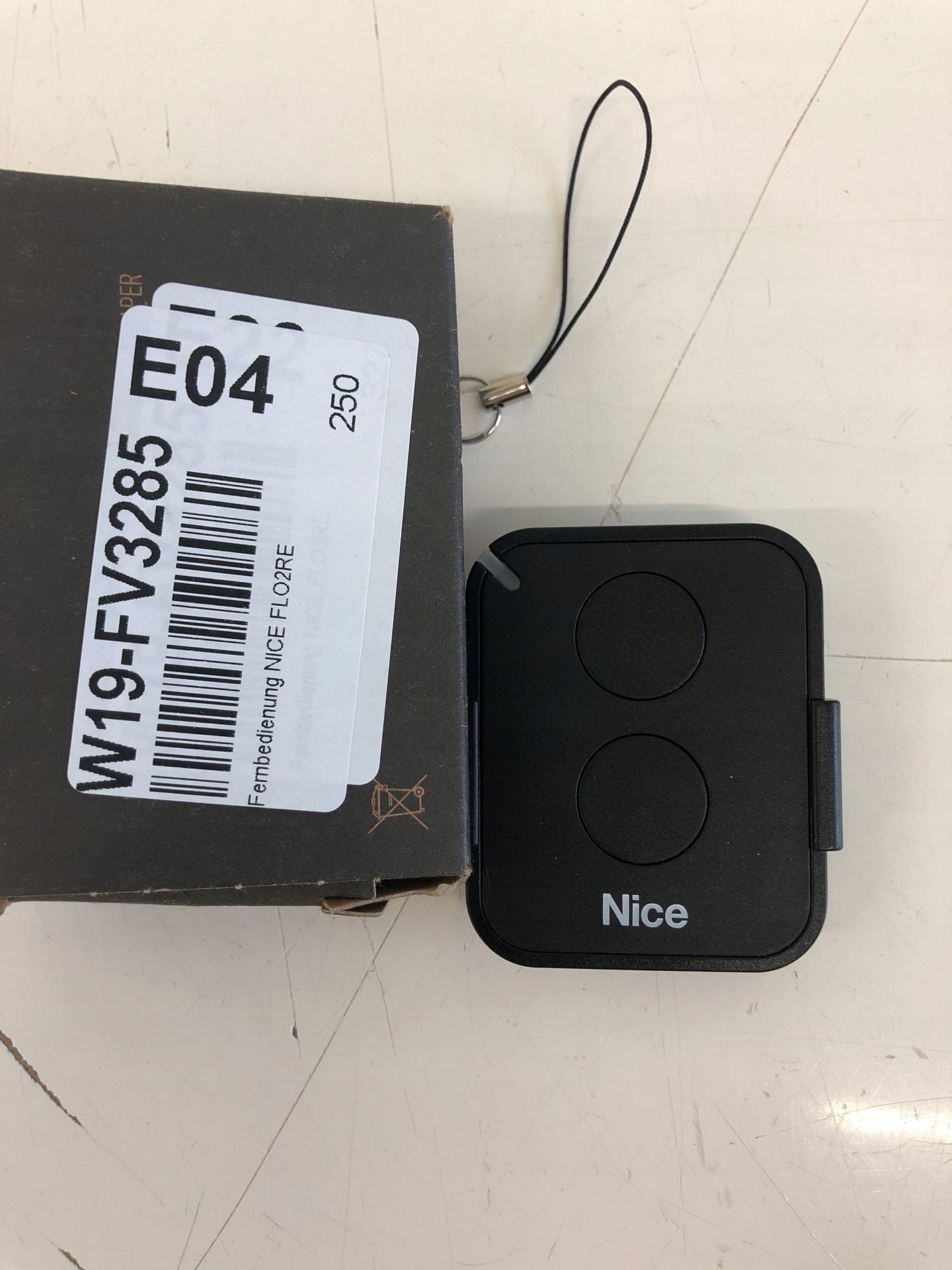 Nice 433MHZ PILOT NICE FLO2R-E FLO2 FLOR ERA